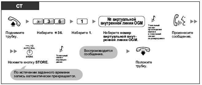 Запись сообщений DISA